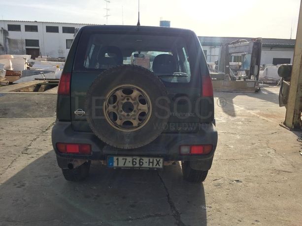 NISSAN Terrano II, 2.7 TDI, com a matricula 17-66-HX.
