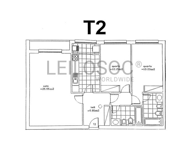 Apartamento T2 + Lugar de Garagem · Rio Tinto