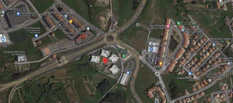 Proporção de 1/64 de Terreno · Mafra