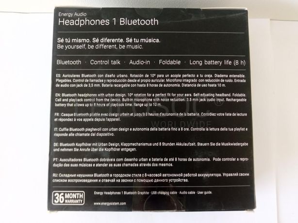Auscultador Bluetooth