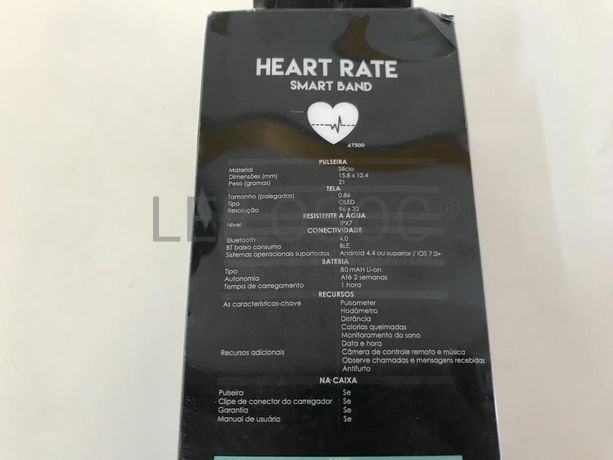 Smartband Bluetooth Heart Rate