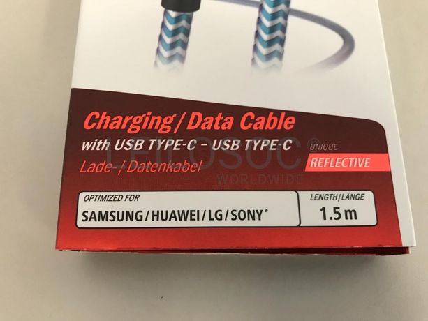 Cabo Carregamento USB