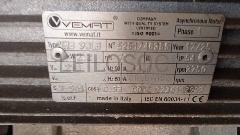 COMPRESSOR VEMAT VMB 90LB ·