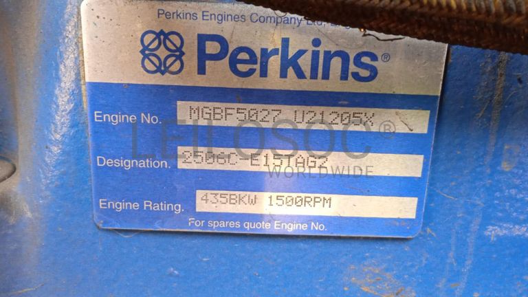 GERADOR PERKINS WPS500S ·