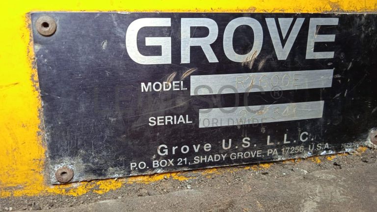 GROVE RT-600E ·