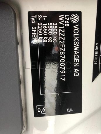 Pronto Socorro Volkswagen Crafter 35 2.5 TDI · Ano 2008