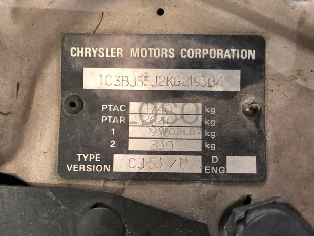 Chrysler Le Baron · Ano 1989