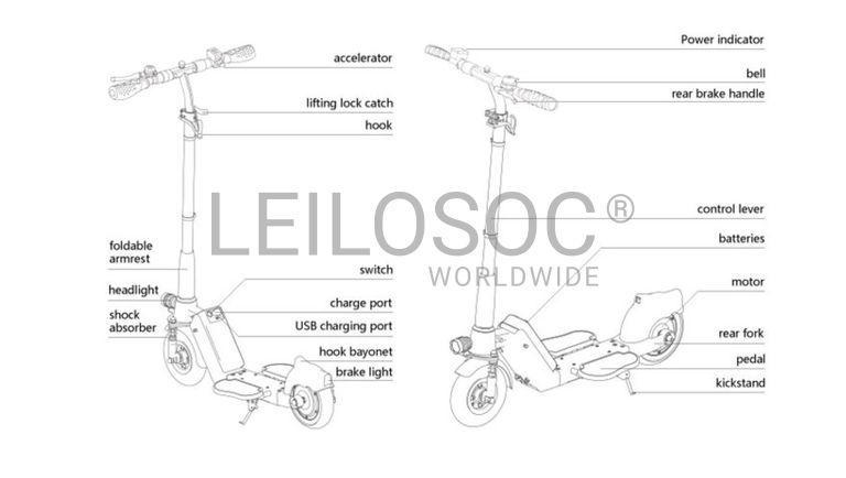 Trotinete elétrica 'Airwheel Z5'