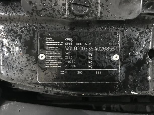 Opel Corsa 1.5TD · Ano 1994