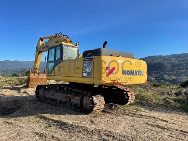 Escavadora Rastos Komatsu PC 340