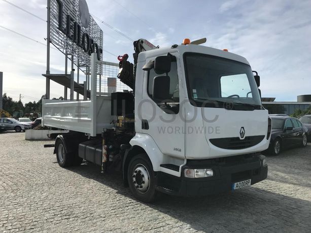 Renault 280DXI · Grua Fassi