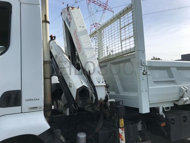 Renault 280DXI · Grua Fassi