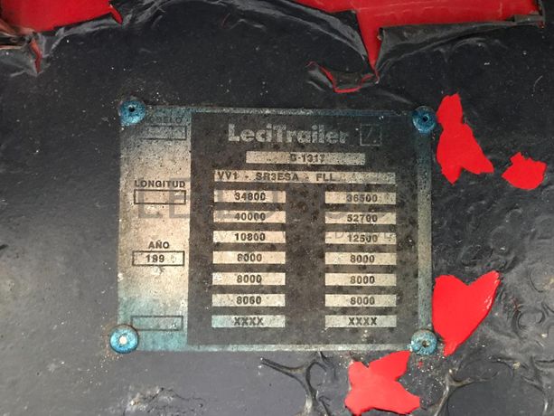 Semirreboque Lecitrailer · Ano 1996