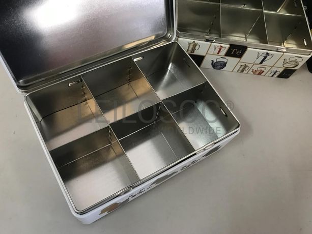 Caixas Alumínio Café/Chá