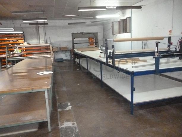 Equipamentos · Indústria Têxtil e de Calçado