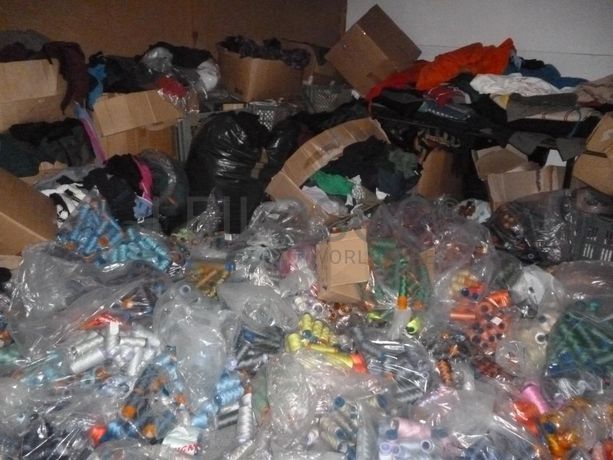 Equipamentos · Indústria de confecções