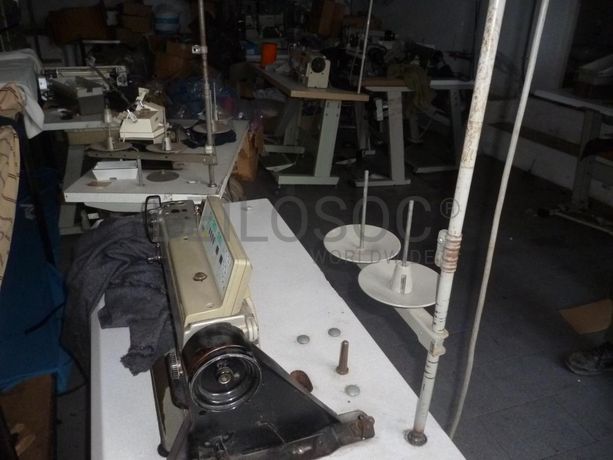 Equipamentos · Indústria de confecções