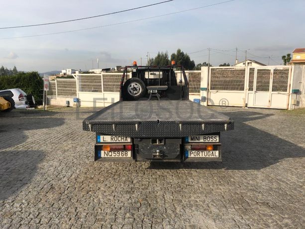 Reboque Toyota Dyna 250 · Ano 1990