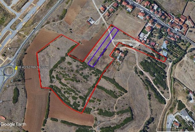 Terrenos com + 3 ha · Oeiras