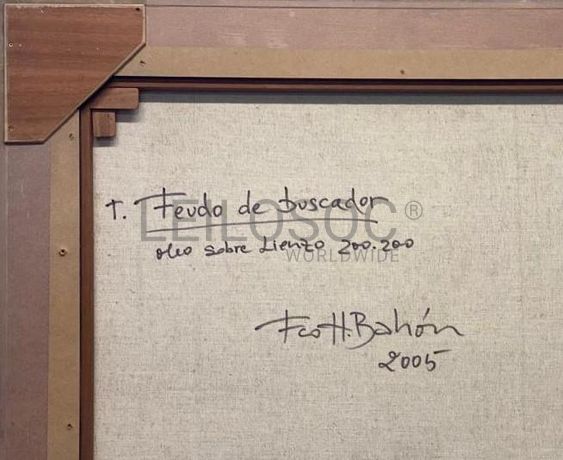 'Feudo de buscador' · F. Bahón