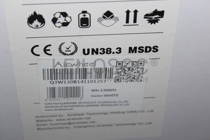 Monociclo elétrico 'Airwheel Q3'