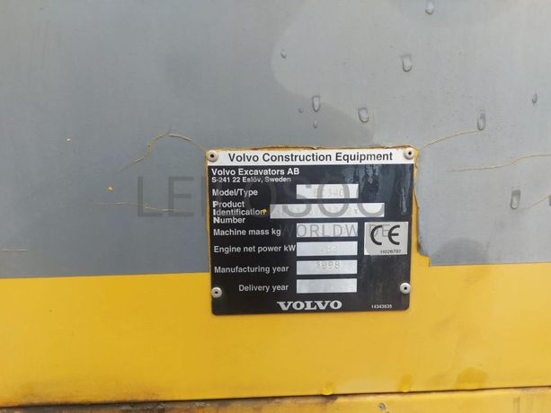 Escavadora Rastos Volvo EC 340