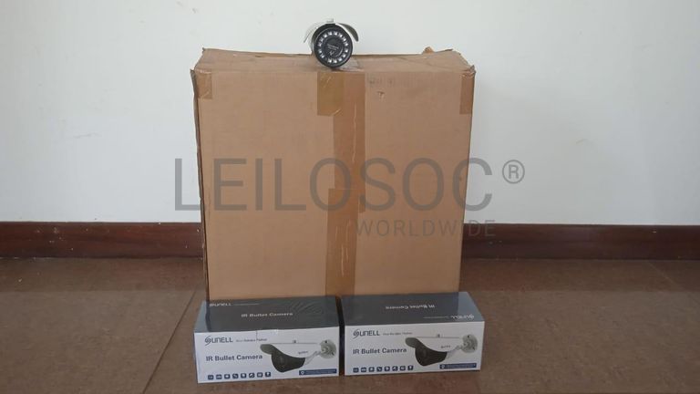 Equipamentos de segurança + Câmeras de vigilância + Câmeras Bullet + Câmeras Bullet + Câmeras Bullet + Câmeras Bullet ·