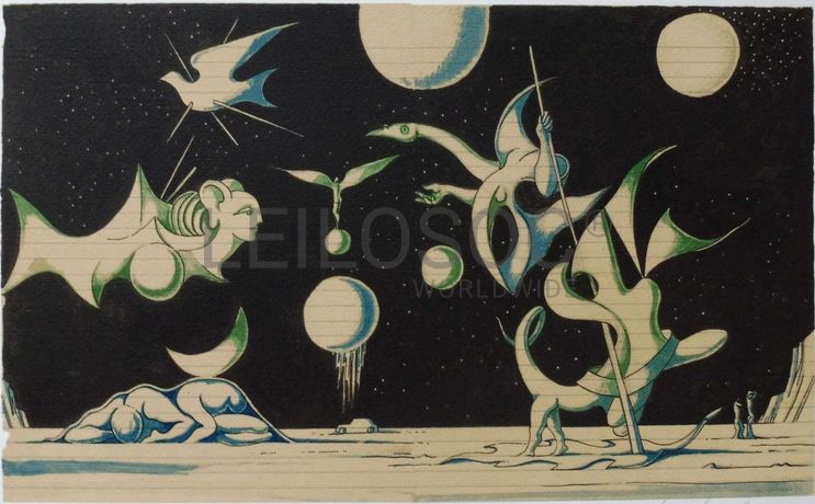 3 Serigrafias - Cruzeiro Seixas