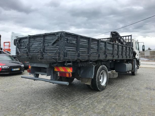 Volvo FL6 Basculante e Grua · Ano 1997