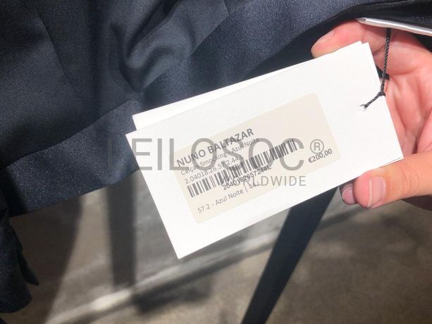 Blazer Smocking e Calças de Homem