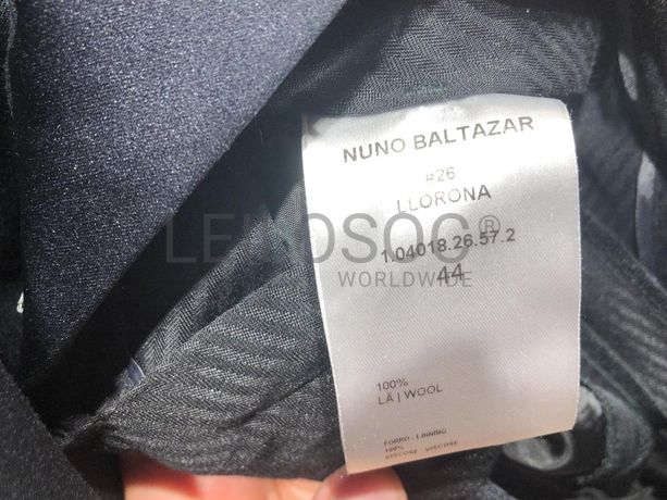 Blazer Smocking e Calças de Homem