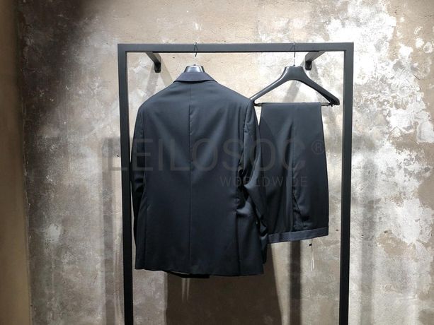 Blazer Smocking e Calças de Homem