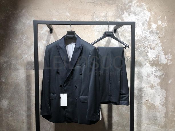 Blazer Smocking e Calças de Homem