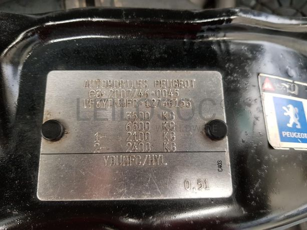 Peugeot Boxer Van (250) 2.2 HDI · Ano 2014