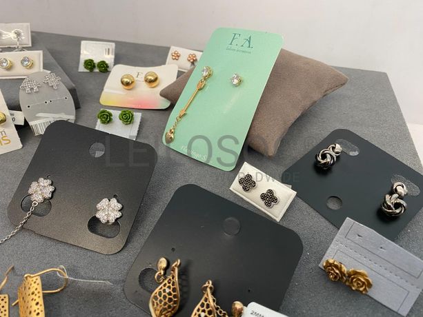 Brincos em prata e outros materiais