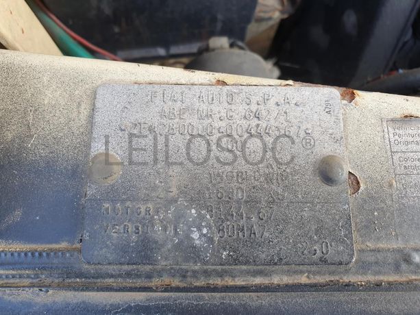 Autocaravana Fiat Ducato 2.4D · Ano 1987