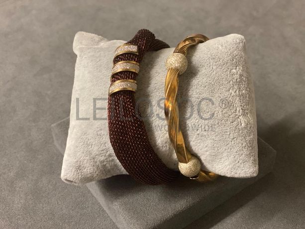 Pulseiras em prata e outros materiais