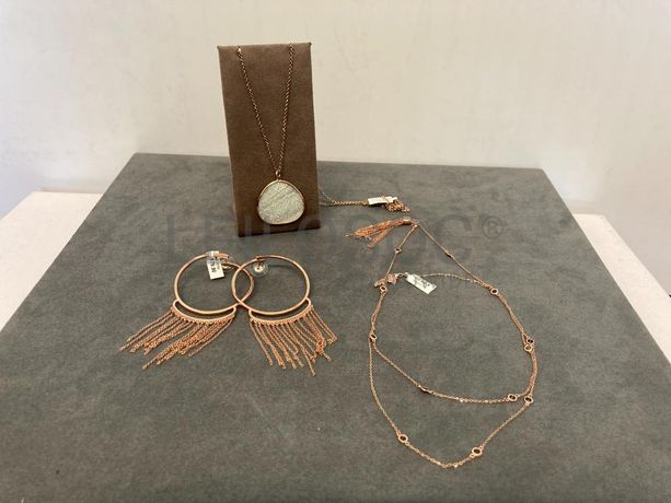 Par de brincos + Colares