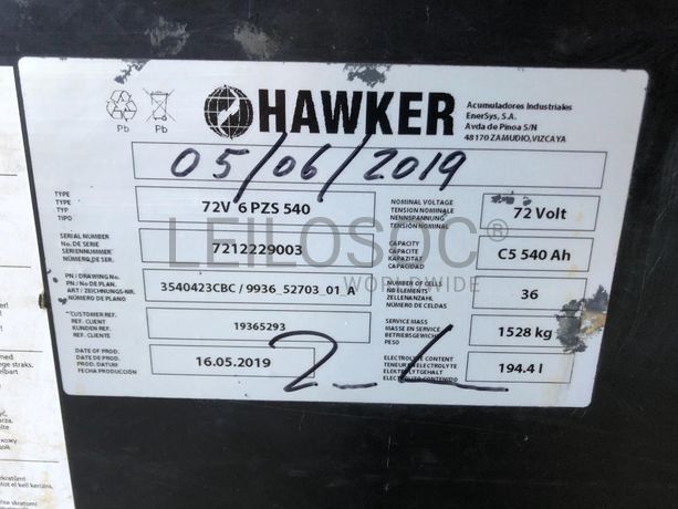 Empilhador Elétrico Fiat E25N · 2500KG