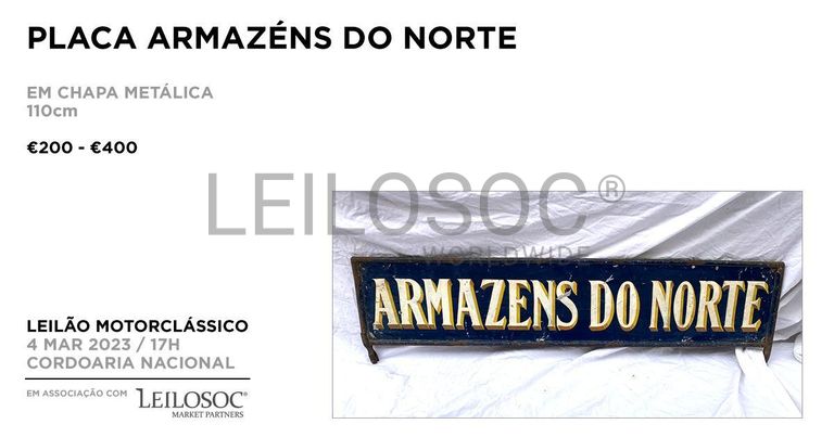 Placa Armazéns do Norte