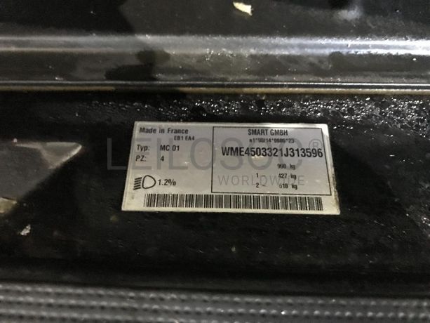 Smart Fortwo 0.7 · Ano 2006