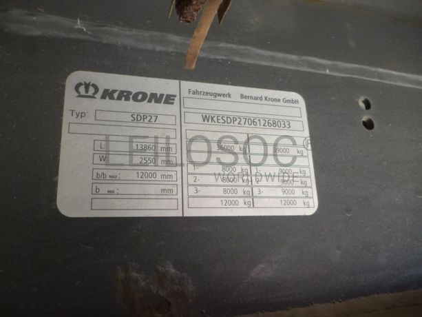 Semirreboque KRONE