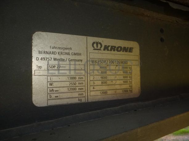 Semirreboque KRONE