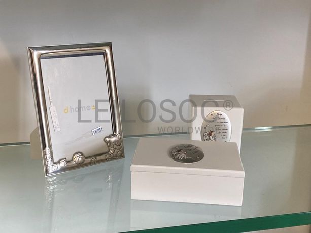 Caixa de bebé + Mealheiro + Moldura de Bebé