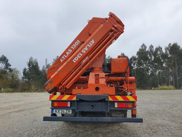 Renault Premium com Grua Atlas Copco 13.01 Basculante