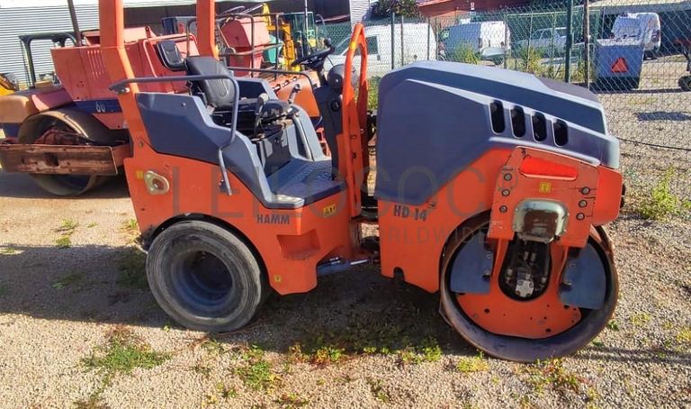 Cilindro compactador HAMM HD 14 VT