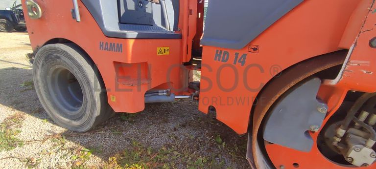 Cilindro compactador HAMM HD 14 VT