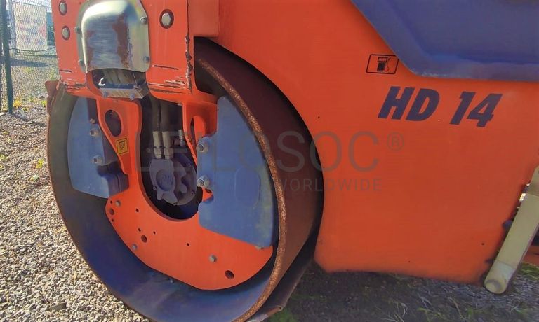Cilindro compactador HAMM HD 14 VT