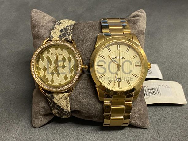 Relógios MORGAN e CELSUS
