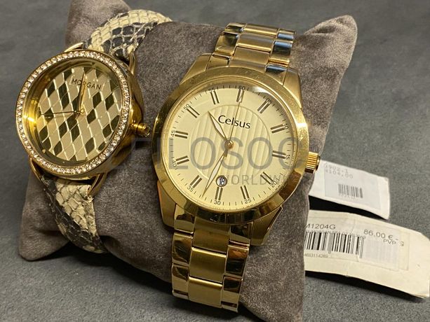 Relógios MORGAN e CELSUS